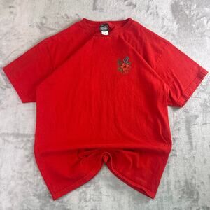 Santa Cruz Graphic T Shirt Red Skater Surf Logo Back Print Men’s Large